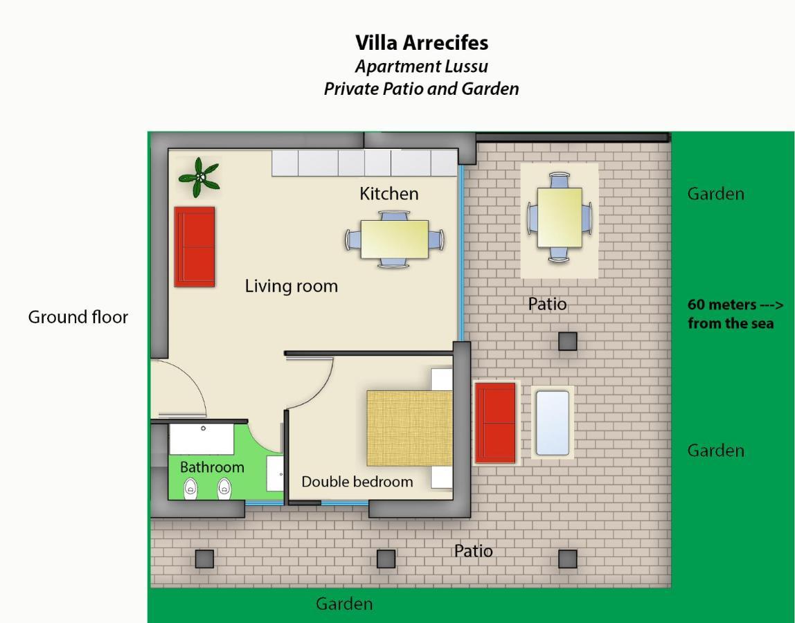 Villa Arrecifes Fertilia Exterior photo