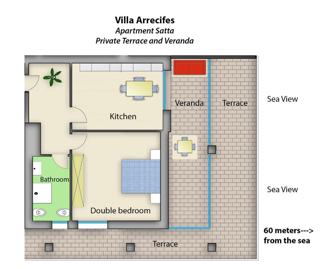 Villa Arrecifes Fertilia Exterior photo